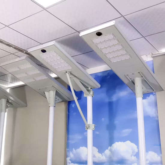 일체형 태양광 가로등 알루미늄 소재 방수 80W 100W